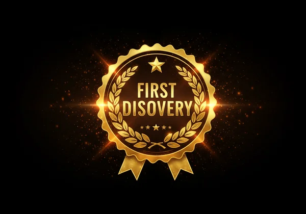 A "First Discovery" badge in Infinite Craft game