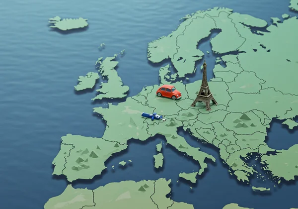 European countries crafted with iconic symbols in Infinite Craft