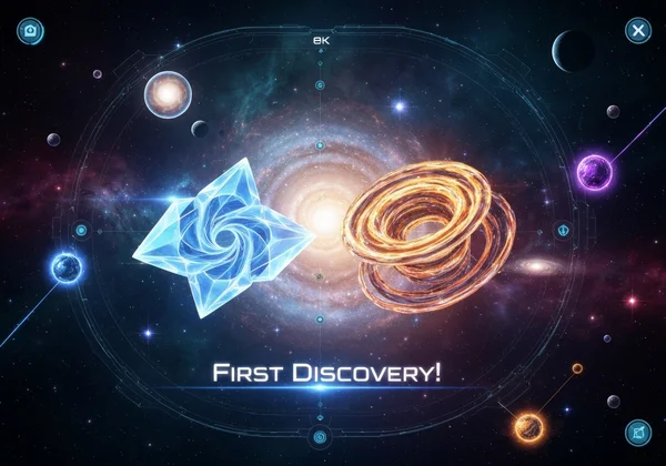 First Discovery message in Infinite Craft game interface